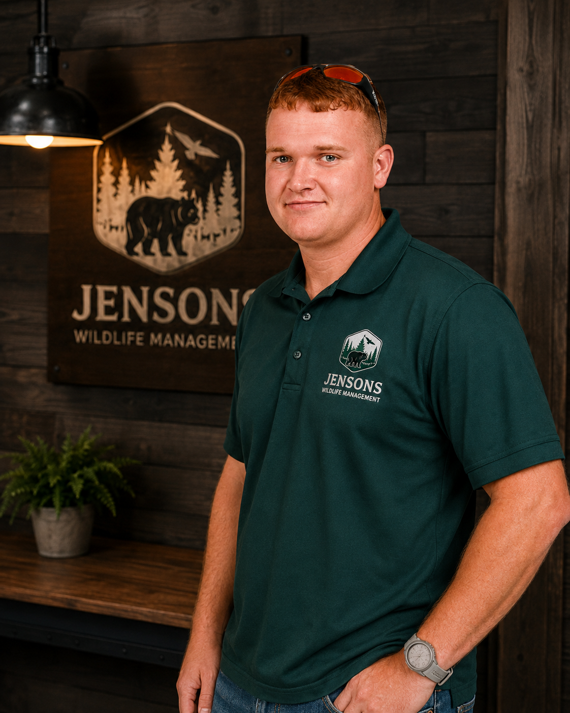 Clayton Hutton, owner of Jensons Wildlife Management